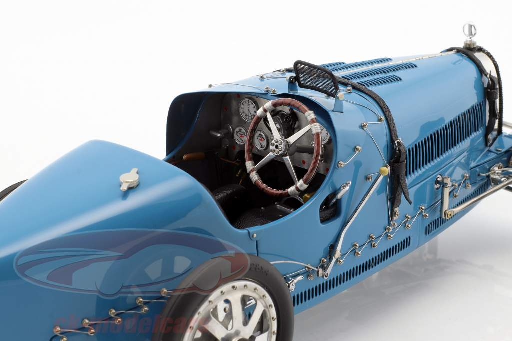 ブガッティタイプ35グランプリレースバージョン1924水色午前1時18分CMC