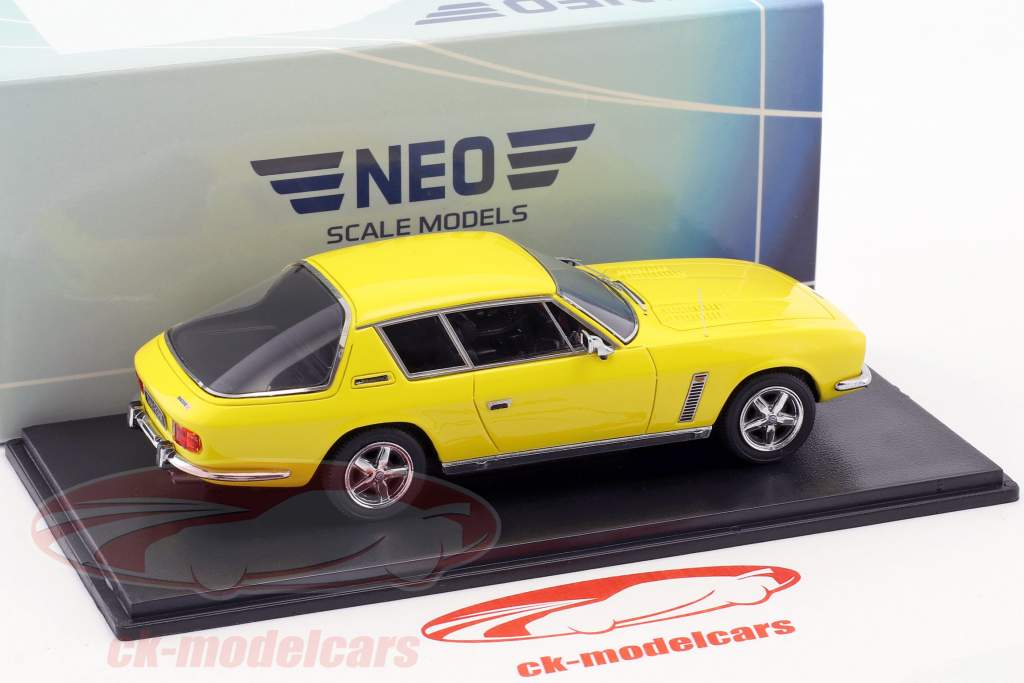 Jensen Interceptor SIII 築 1972 黄色 1:43 Neo