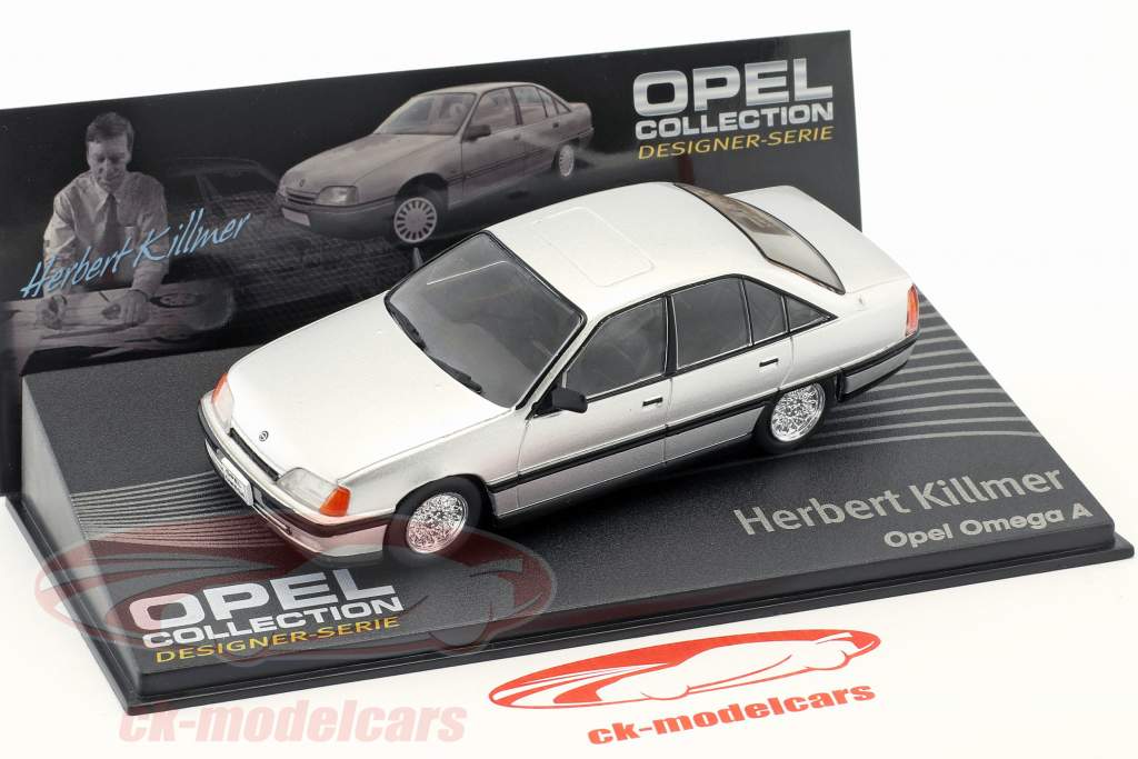 Opel Omega A Herbert Killmer sølvtøj 1:43 Altaya