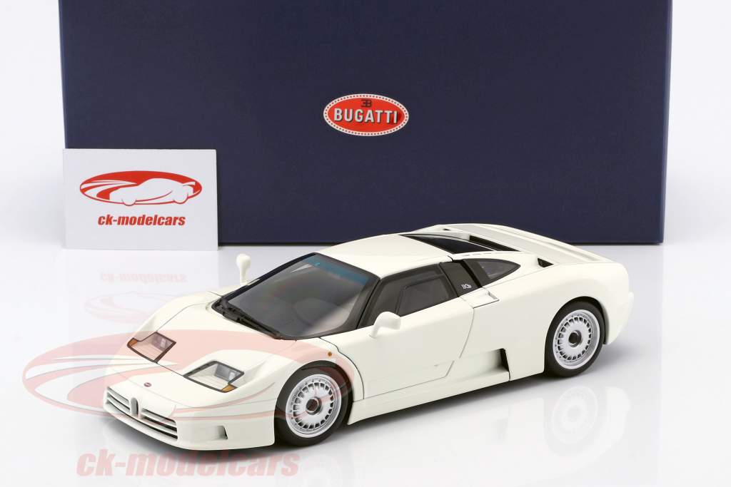 Bugatti EB110 GT Ano 1991 branco 1:18 AUTOart