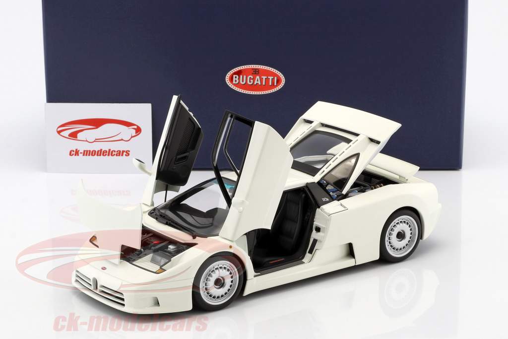 Bugatti EB110 GT Año 1991 blanco 1:18 AUTOart