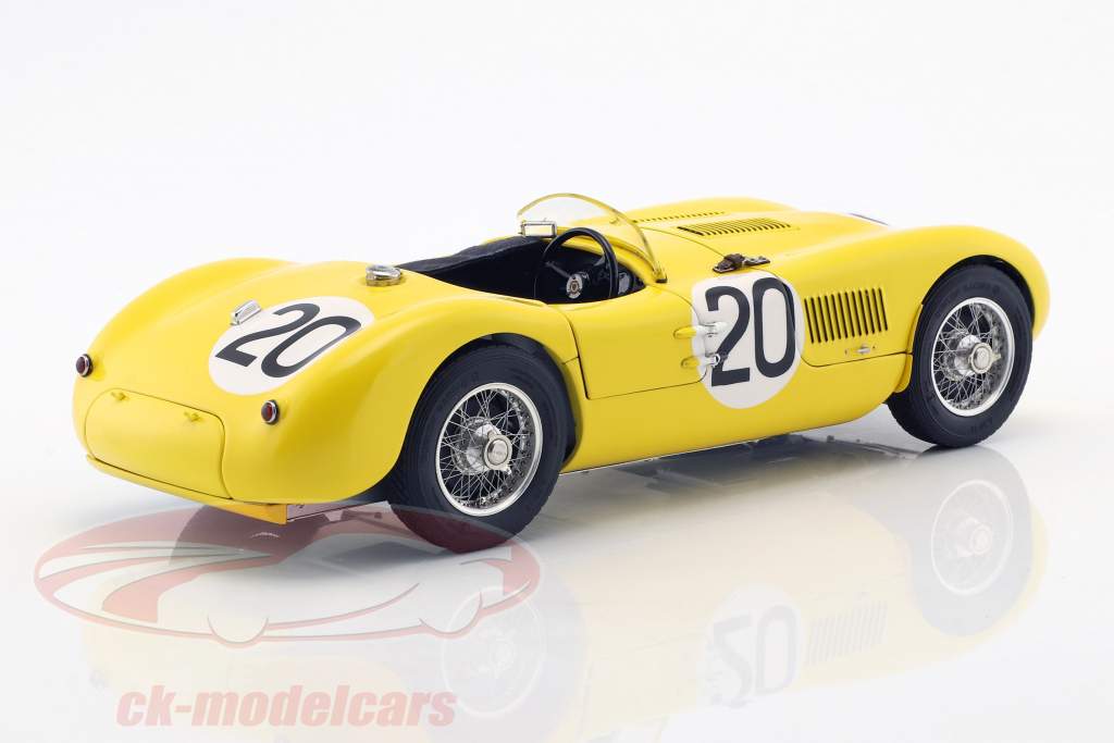 Jaguar C-Type #20 24h LeMans 1953 Laurent, de Tornaco 1:18 CMC