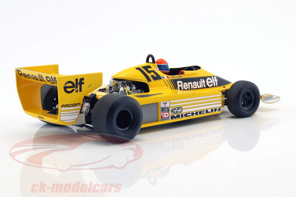 Spark 1:18 Jean-Pierre Jabouille Renault RS01 #15 4th US GP