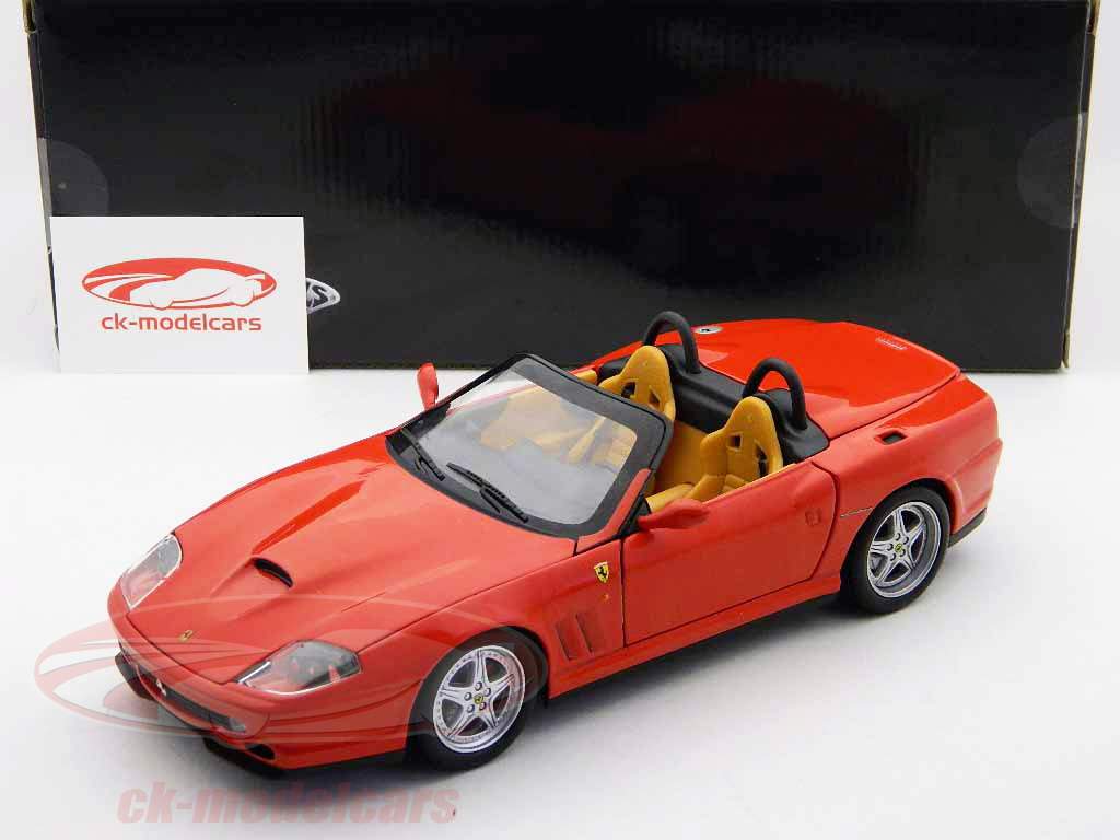 ミニカー Ferrari 550 1/18 Amazon | Bburagoブラーゴ『1/18 Ferrari 550 maranello 1996 赤