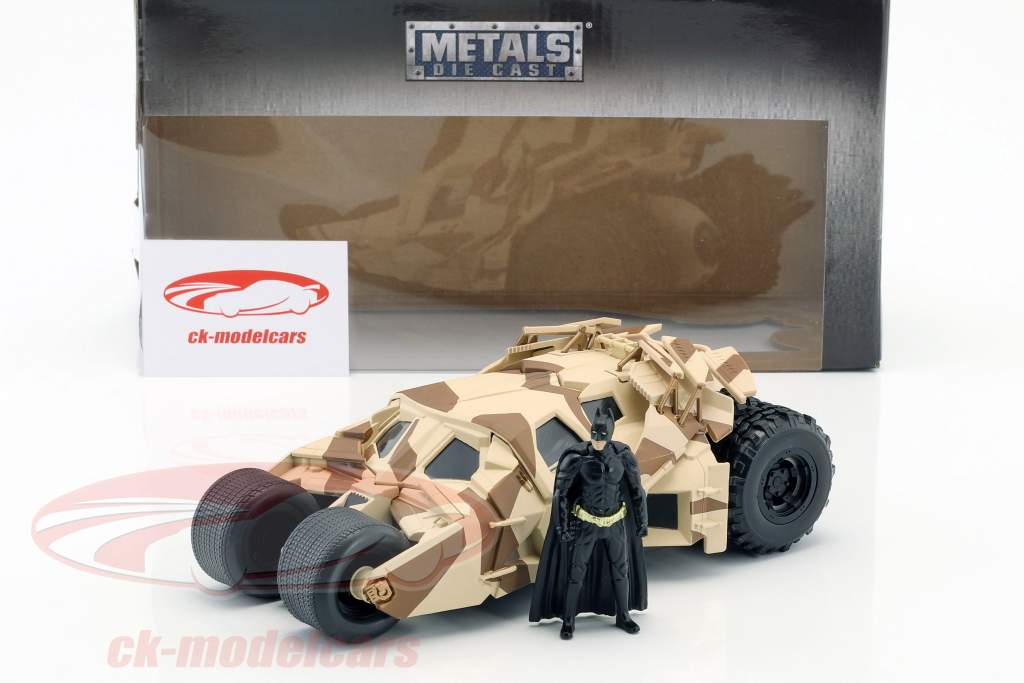 Batmobile from the Movie The Dark Knight 2008 with Batman figure 1:24 Jada Toys
