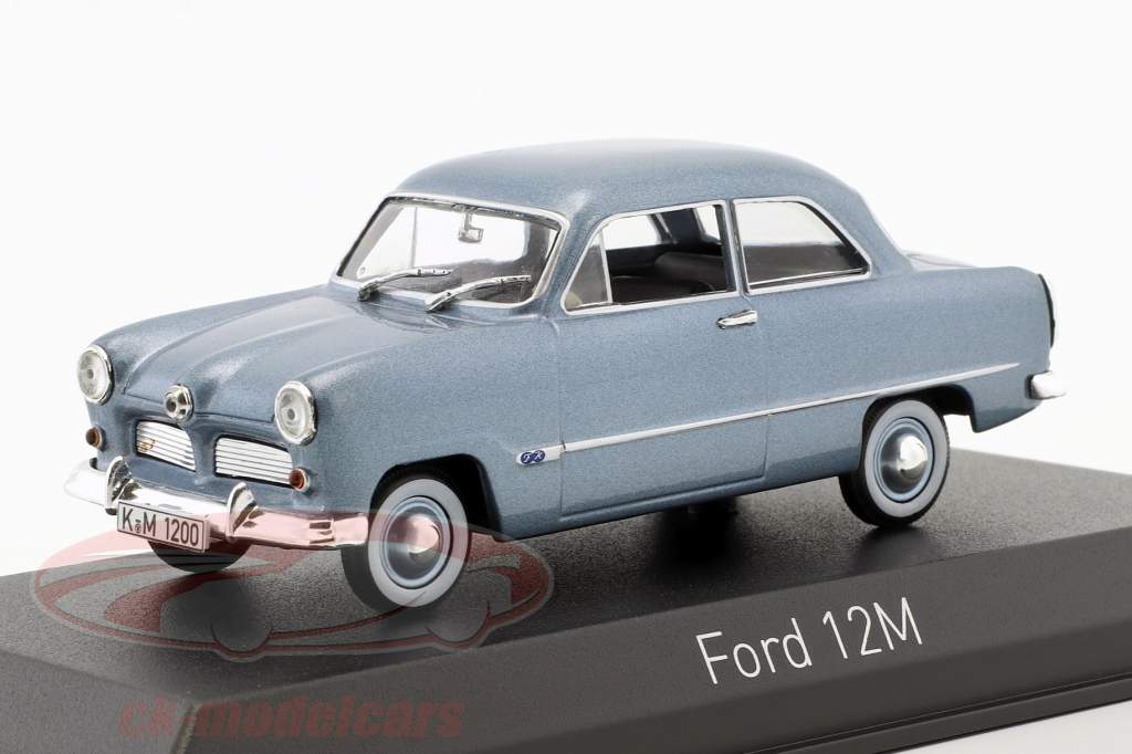 Ford 12M 建造年份 1954 蓝 金属的 1:43 Norev