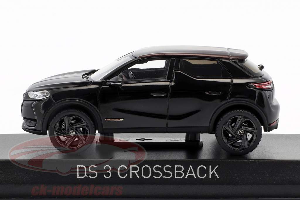 Citroen DS 3 Crossback Premiere 2019 黒 メタリック / 赤 1:43 Norev