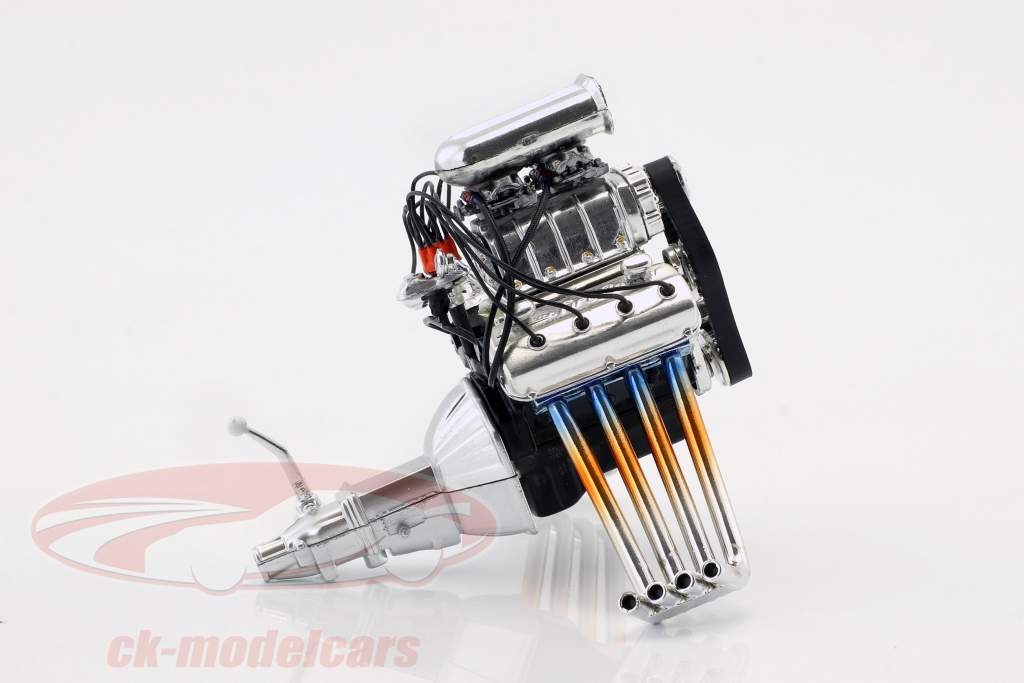 Blown Hemi 发动机 和 传输 1:18 GMP