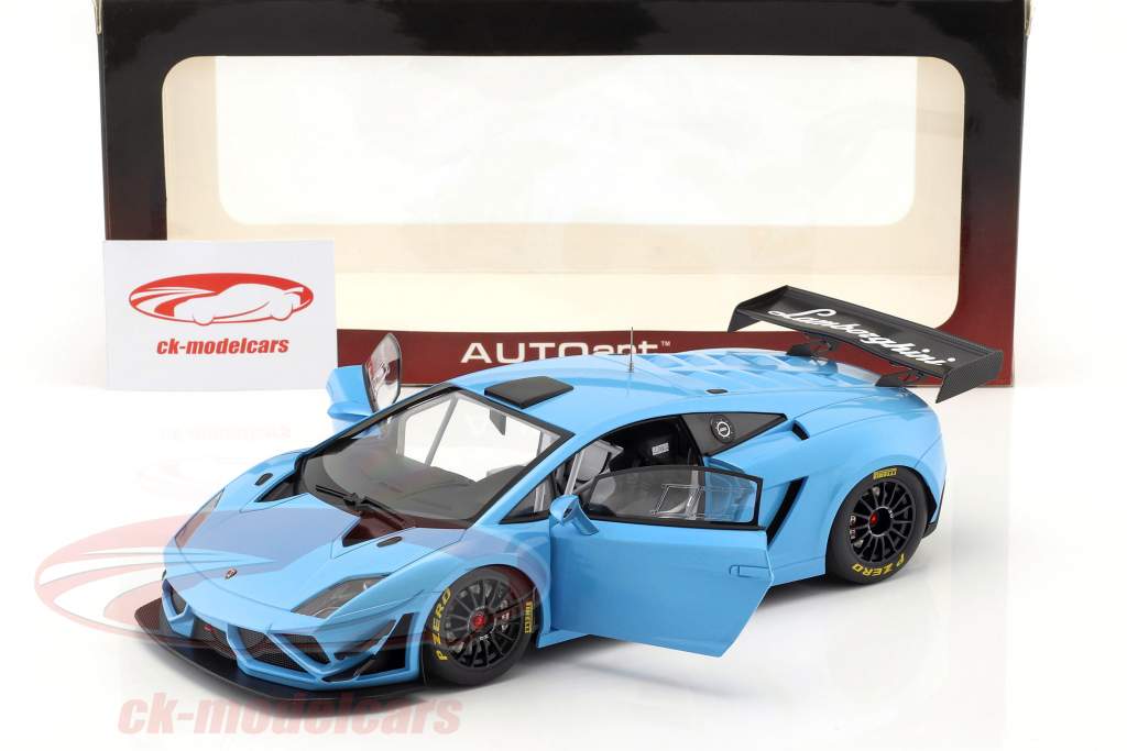 Lamborghini Gallardo GT3 FL2 anno 2013 blu 1:18 AUTOart