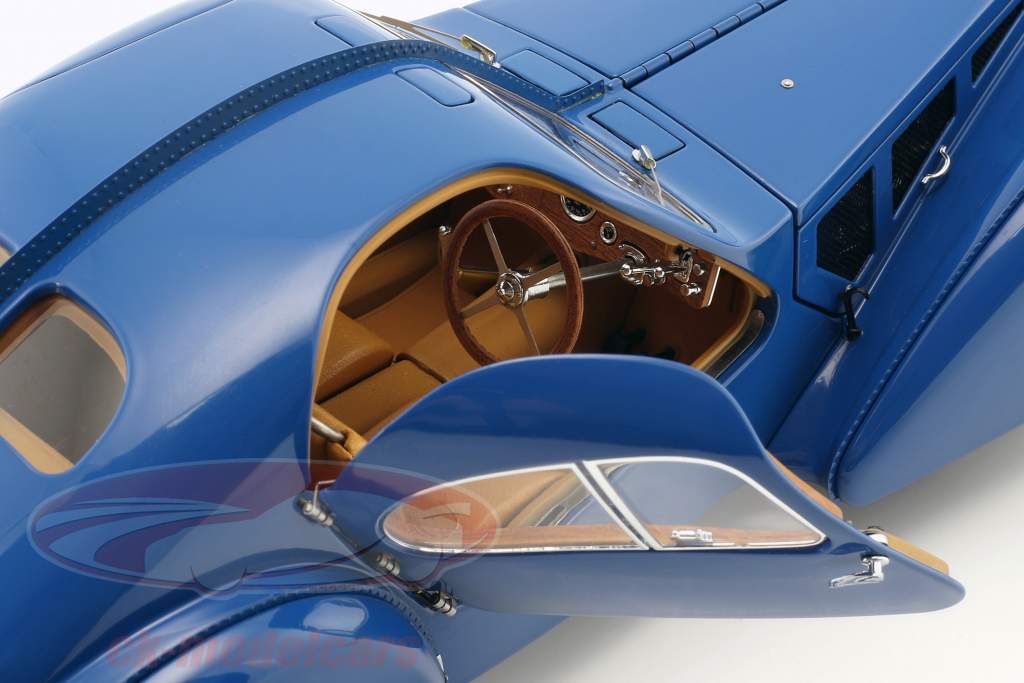 Bugatti 57S Atlántico, construido en 1938 azul 1:18 AUTOart