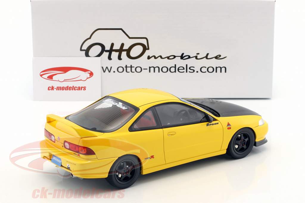 Honda Integra DC2 Spoon Год постройки 1998 sunlight желтый 1:18 OttOmobile