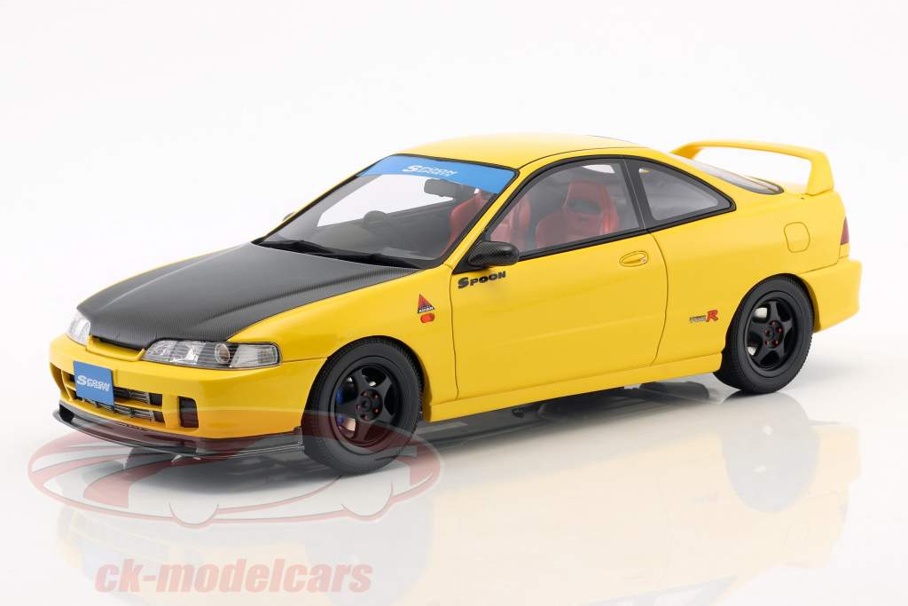 Honda Integra DC2 Spoon Год постройки 1998 sunlight желтый 1:18 OttOmobile