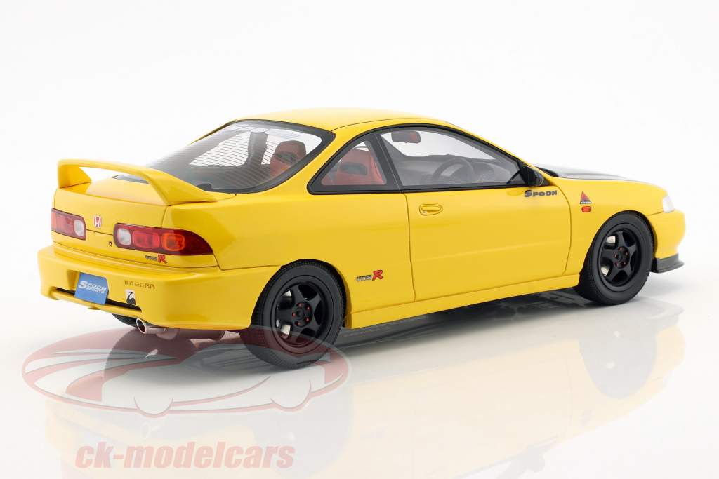 Honda Integra DC2 Spoon Год постройки 1998 sunlight желтый 1:18 OttOmobile