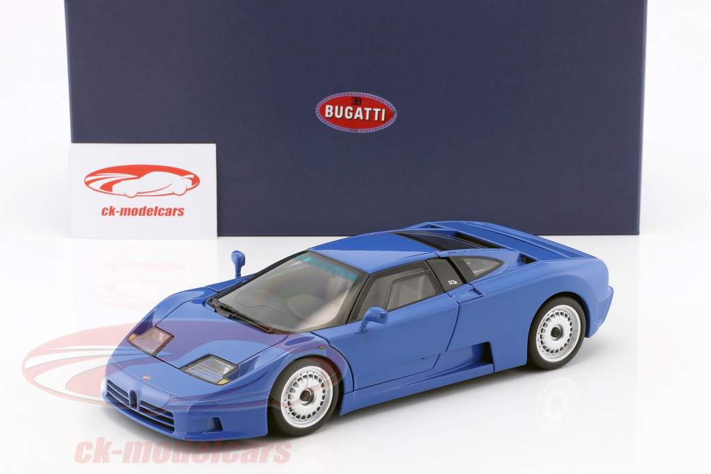 Bugatti EB110 GT Year 1991 blue 1:18 AUTOart