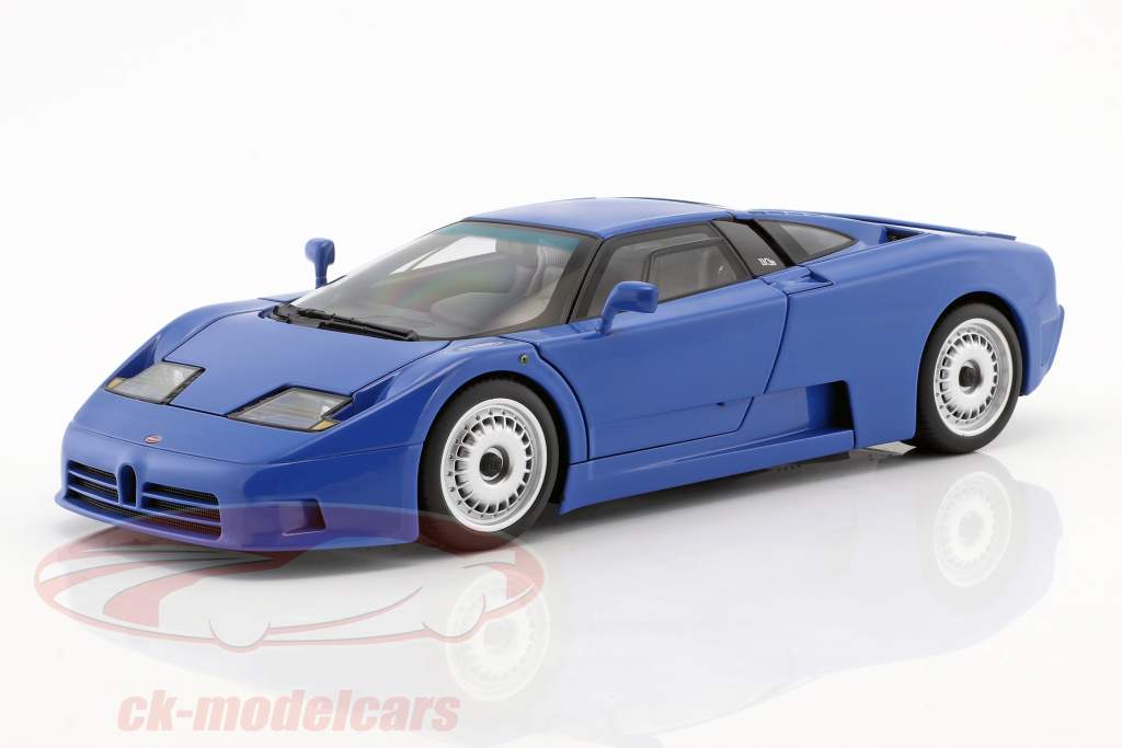 Bugatti EB110 GT Année 1991 bleu 1:18 AUTOart