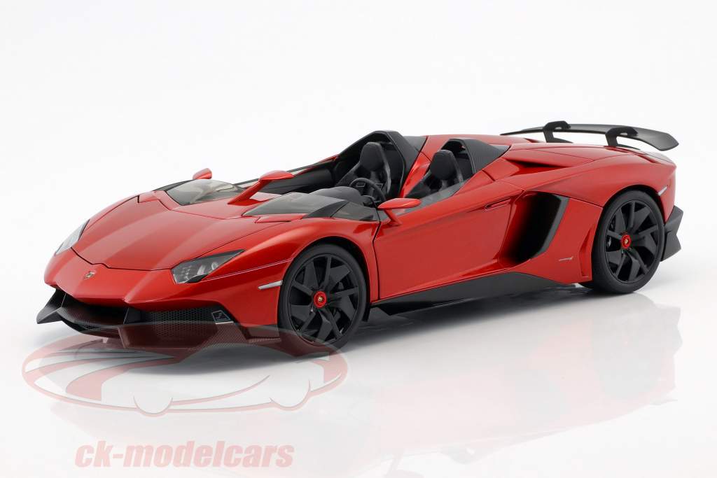 ランボルギーニ アヴェンタドール J 年 2012 赤 メタリック 1:18 オートアート