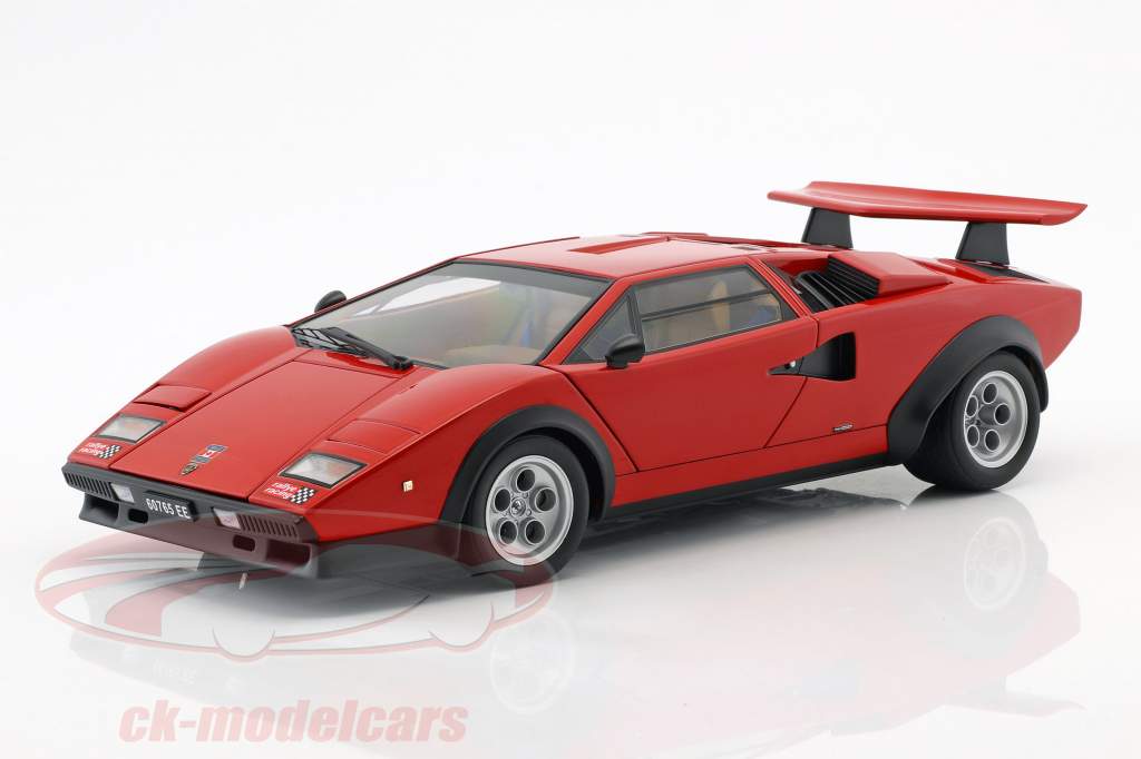 Lamborghini Countach LP500S Walter Wolf Edition rosso 1:18 AUTOart