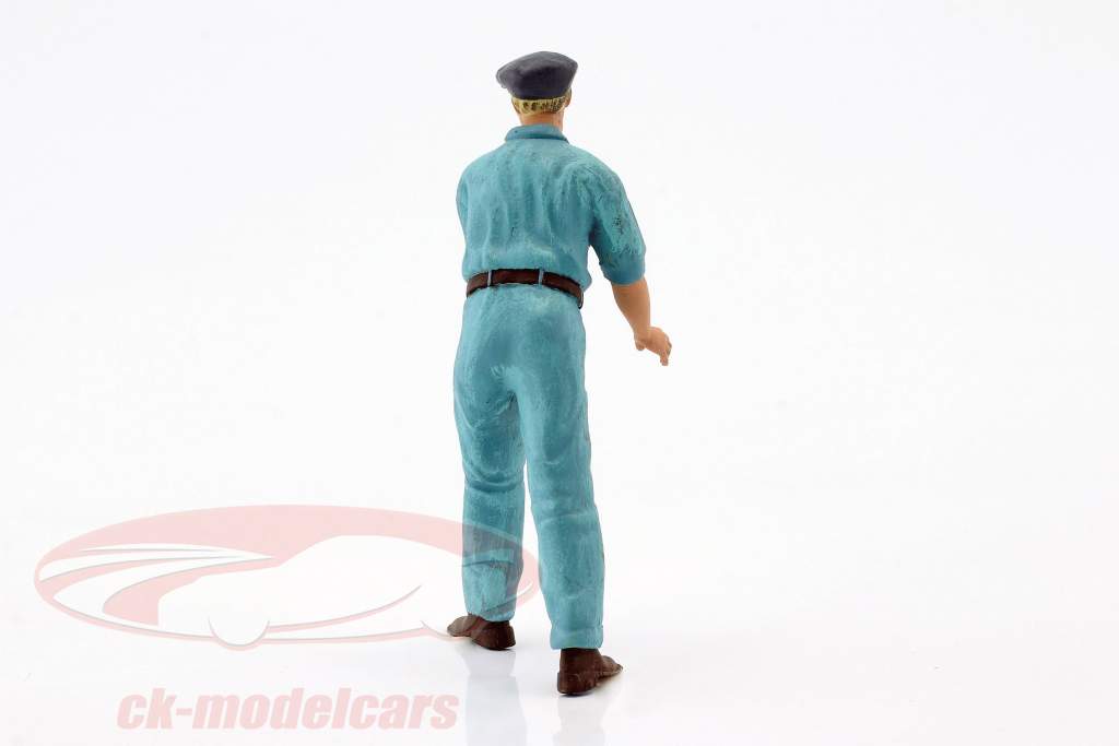 レーシングメカニック フィギュア 突きつけ と 指示 インクルード レーシングカー 1:18 Figutec 図