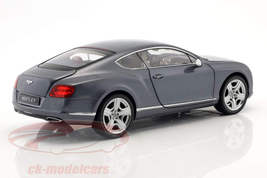 Bentley Continental GT Thunder année 2011 métallique bleu-gris 1:18 Minichamps