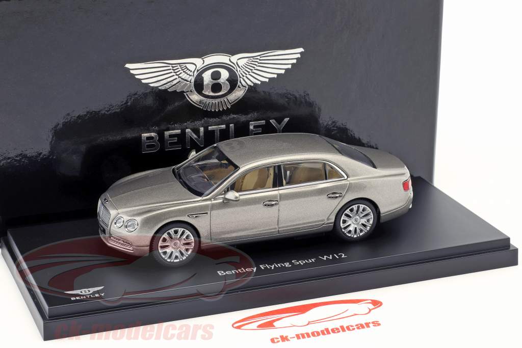 Bentley Flying Spur W12 perle sølv 1:43 Kyosho