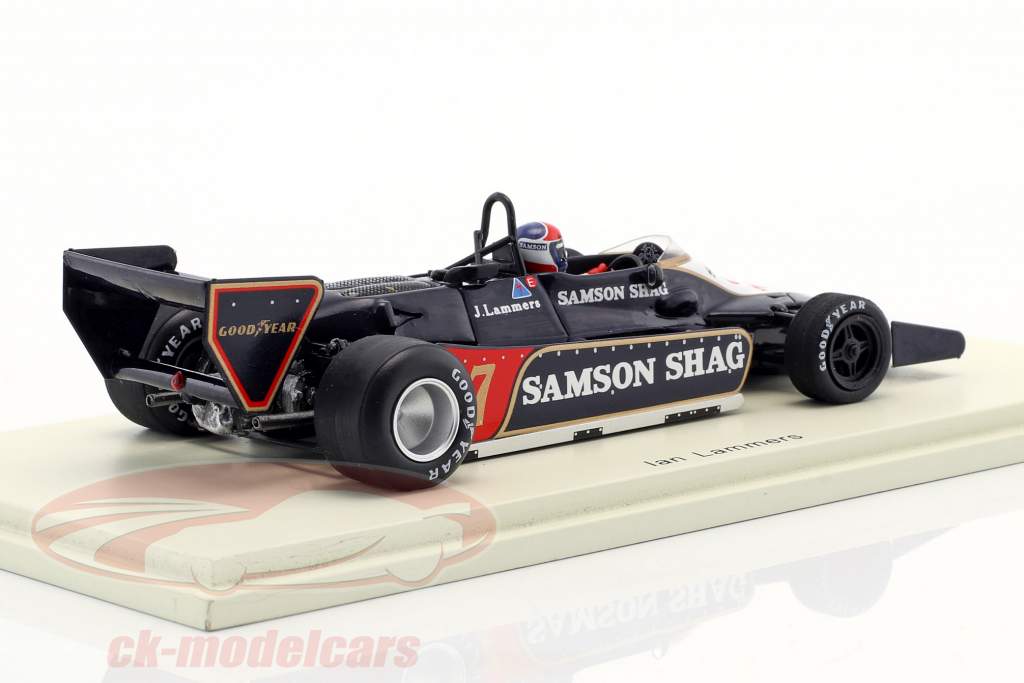 Jan Lammers Shadow DN9 #17 Argentinië GP formule 1 1979 1:43 Spark