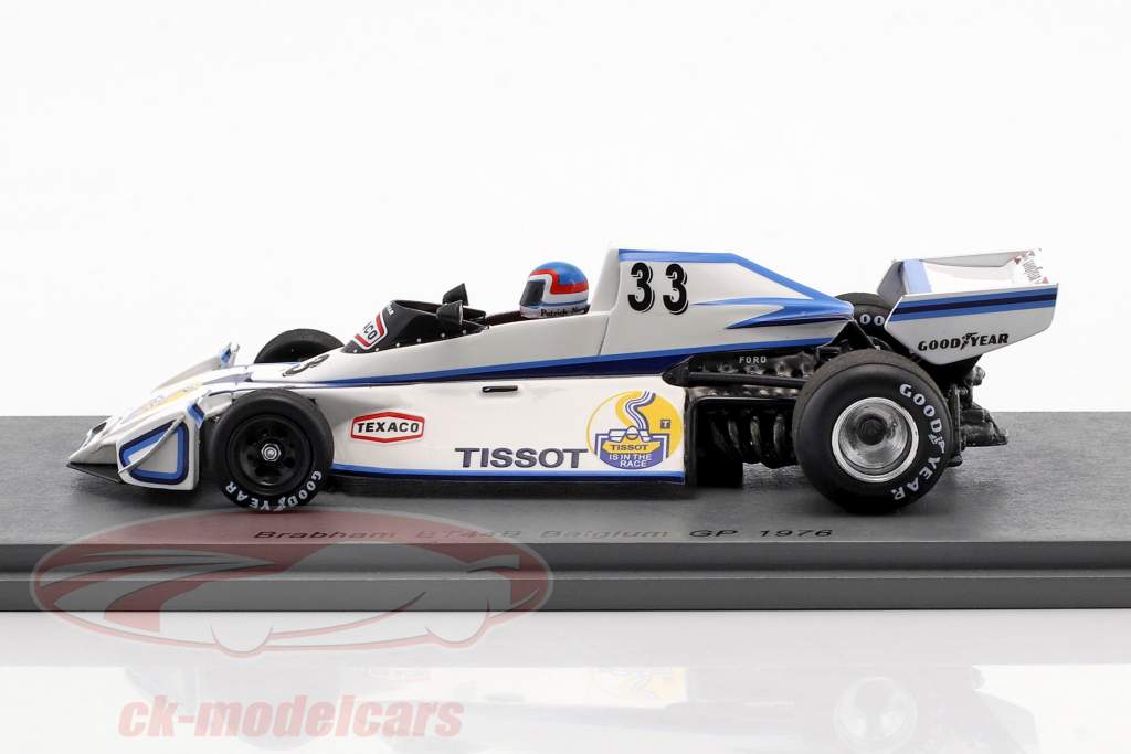 Patrick Neve Brabham BT44B #33 Belgio GP formula 1 1976 1:43 Spark