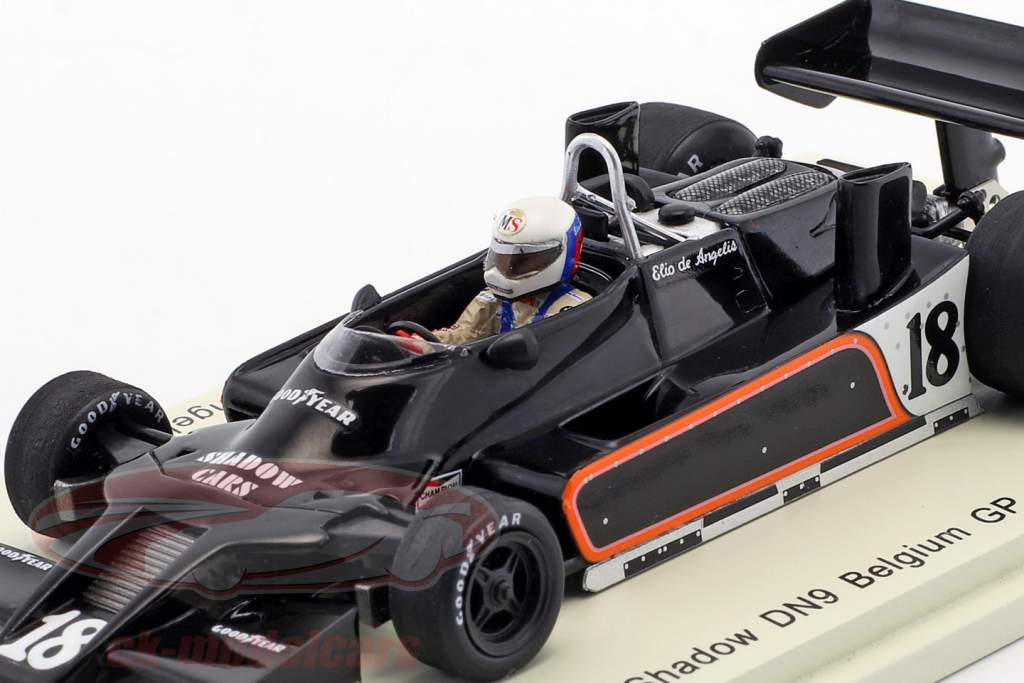 Elio de Angelis Shadow DN9 #18 Belgium GP formula 1 1979 1:43 Spark