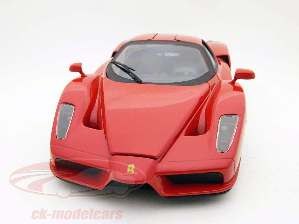 Ferrari Enzo model 2002 rød / rød 1:18 Hotwheels