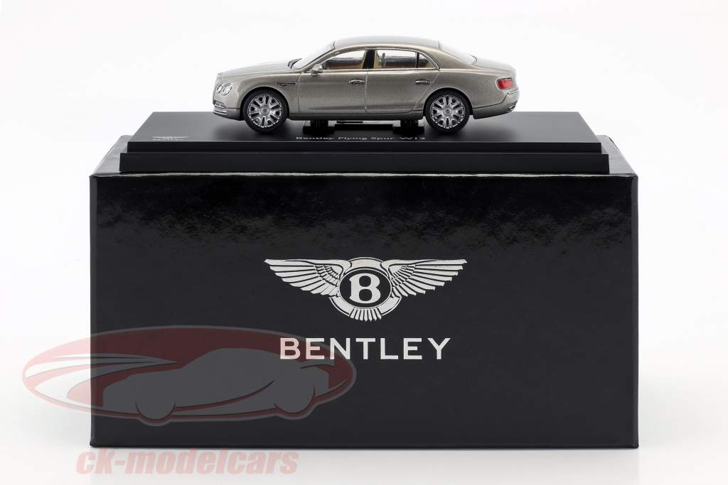 Bentley Flying Spur W12 silver pearl 1:43 Kyosho