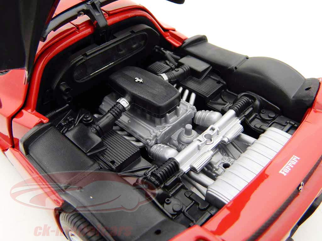 フェラーリエンツォモデル2002赤/赤1：18 HOTWHEELS