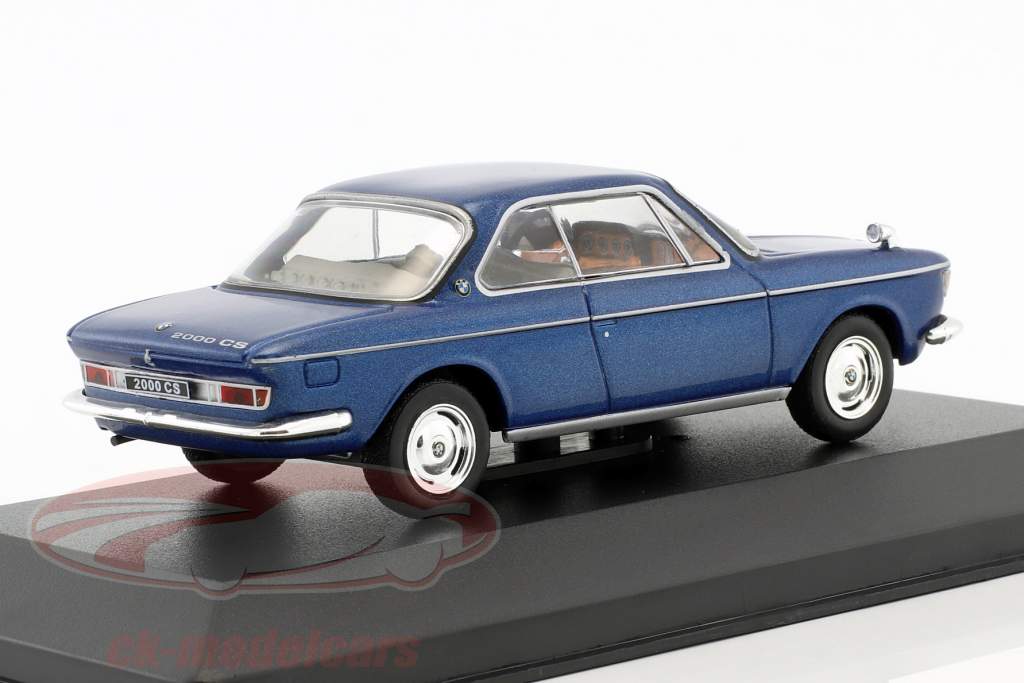 BMW 2000 CS Год постройки 1966 синий металлик 1:43 WhiteBox