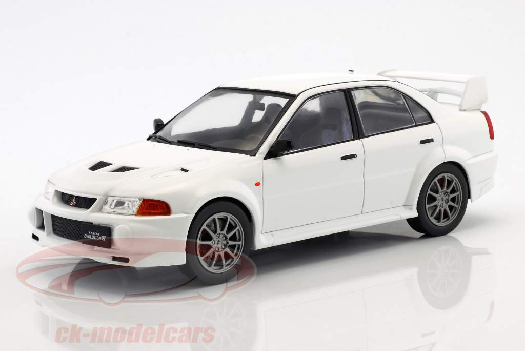 Mitsubishi Lancer RS Evolution VI Baujahr 1998 weiß 1:18 Ixo