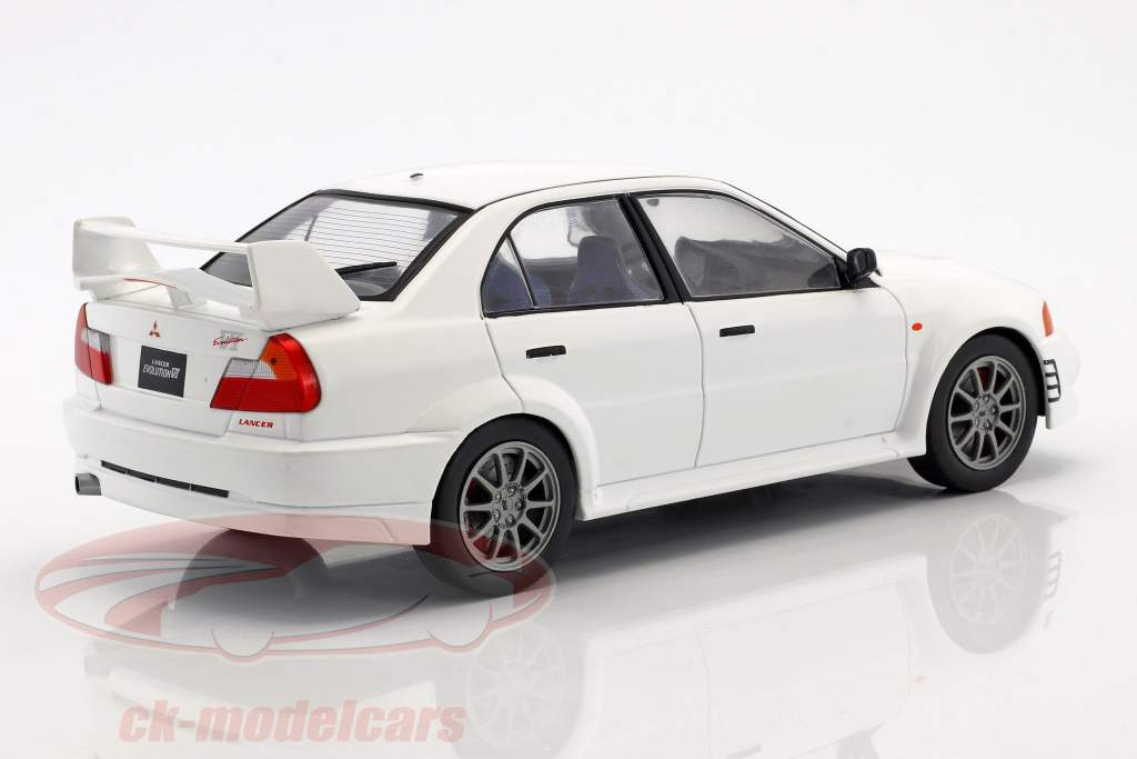 Mitsubishi Lancer RS Evolution VI Opførselsår 1998 hvid 1:18 Ixo