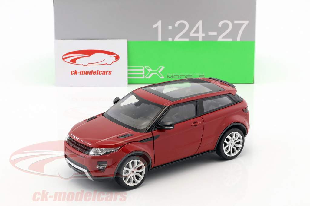 Range Rover Evoque année de construction 2011 firenze rouge 1:24 Welly