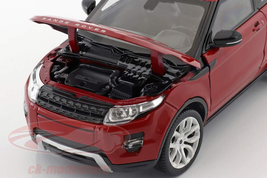 Range Rover Evoque year 2011 firenze red 1:24 Welly