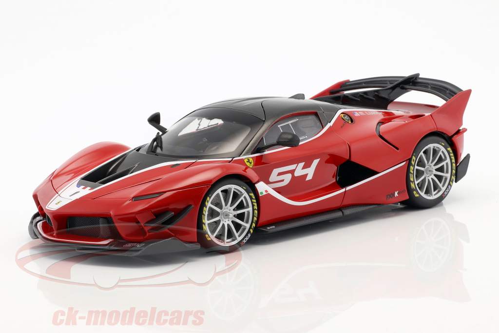 Ferrari FXX-K Evoluzione #54 red 1:18 Bburago Signature