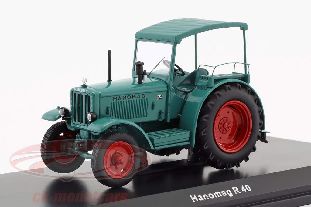 Hanomag R 40 met kap groen 1:43 Schuco
