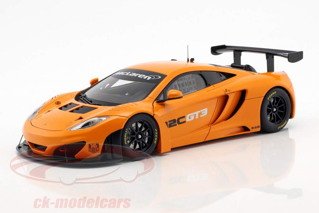 McLaren 12C GT3 Présentation Car 2011 orange 1:18 AUTOart