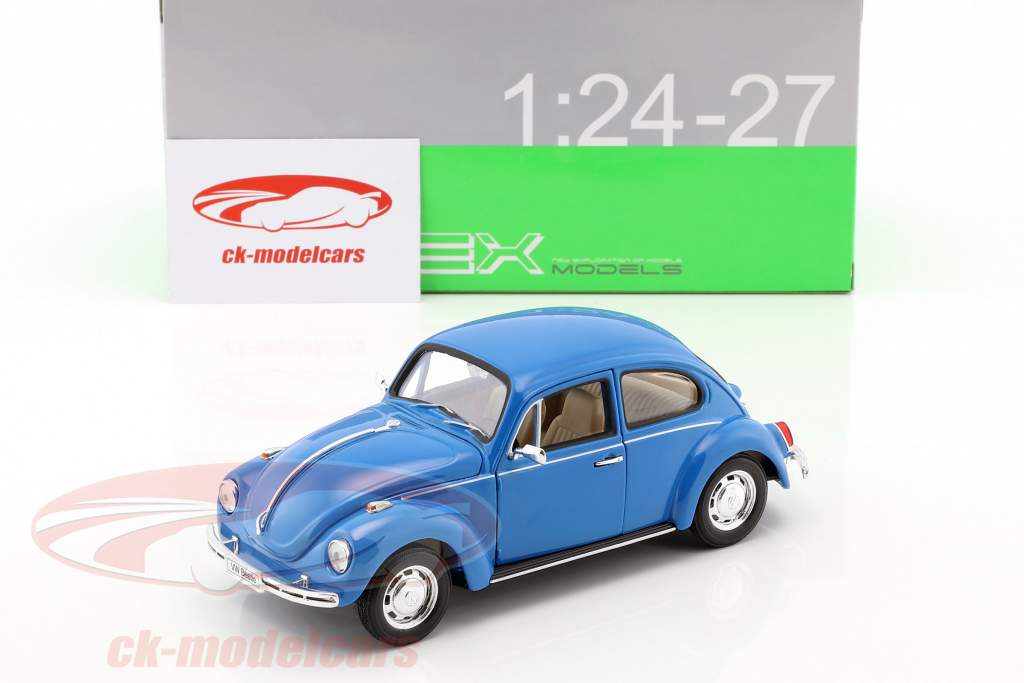 大众 VW 甲壳虫 1959年 蓝色 1:24 威利 Welly