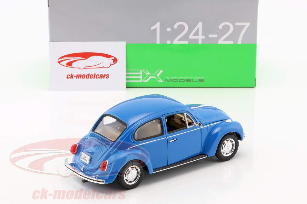 大众 VW 甲壳虫 1959年 蓝色 1:24 威利 Welly