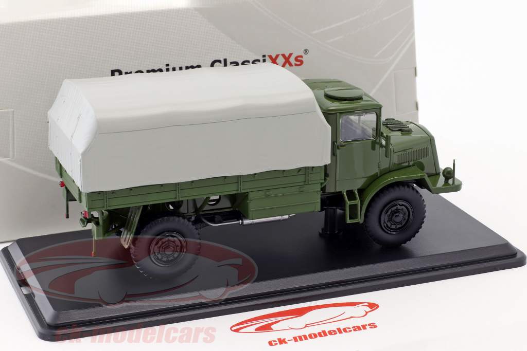 Tatra 128N Truck with plans year 1951 olive / gray 1:43 Premium ClassiXXs