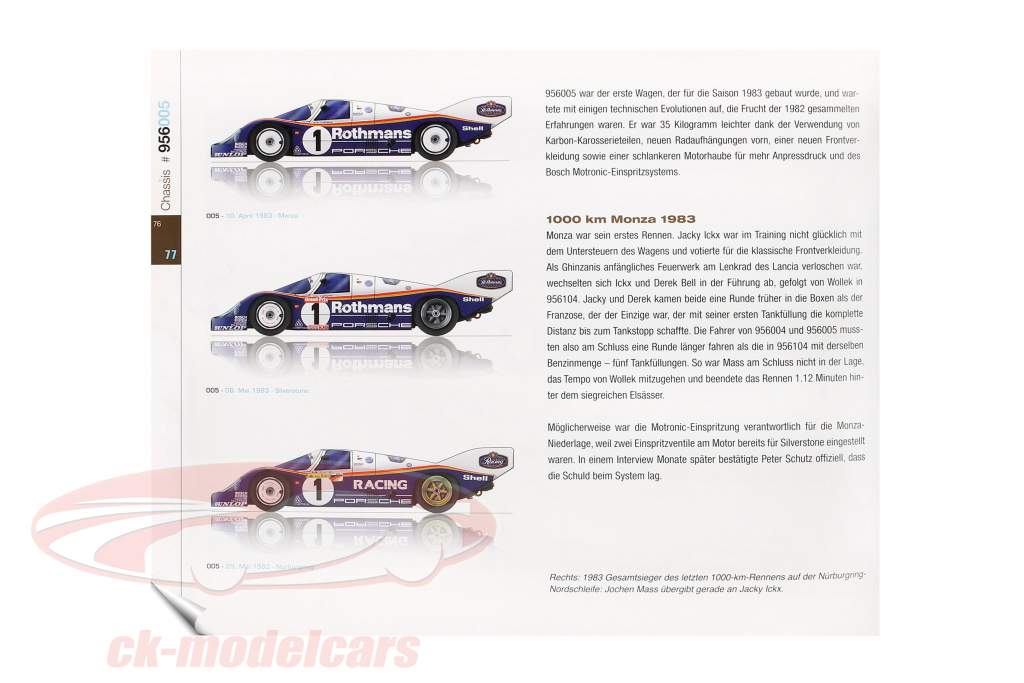 Libro: Porsche 956 La De larga distancia Campeón desde Reynald Hezard / D. Legangneux