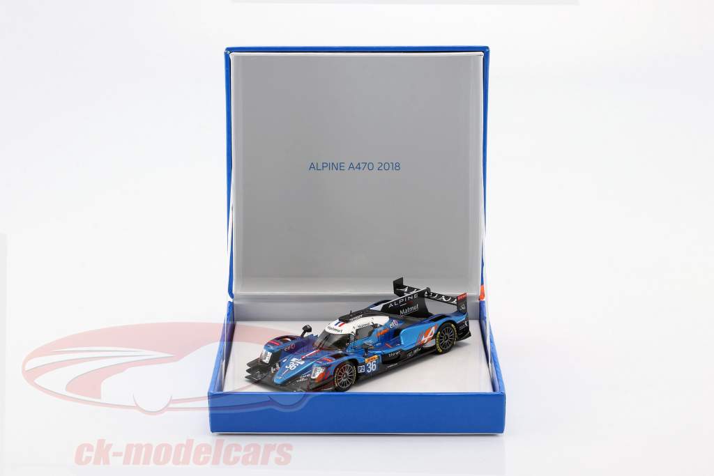 Alpine A470 #36 ganador clase LMP2 24h LeMans 2018 1:43 Spark