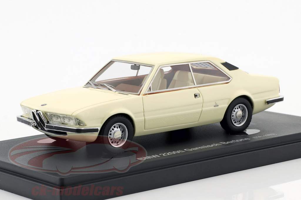 BMW 2200ti Garmisch Bertone year 1970 White 1:43 AutoCult