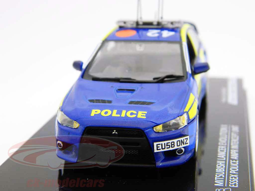 Mitsubishi Lancer Evolution X Essex Police ANPR Intercept Unit 1:43 Model Icons