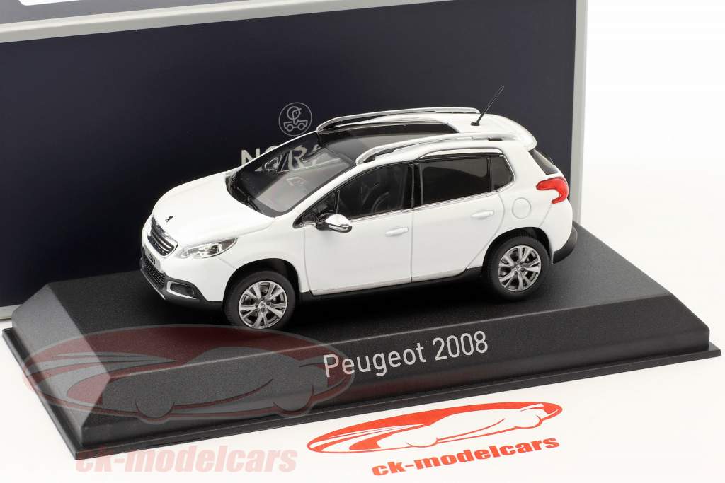 Peugeot 2008 année de construction 2013 blanc 1:43 Norev