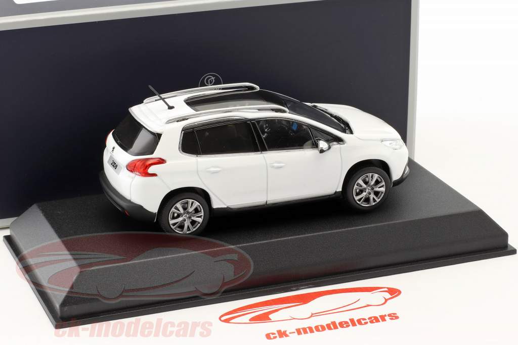 Peugeot 2008 année de construction 2013 blanc 1:43 Norev