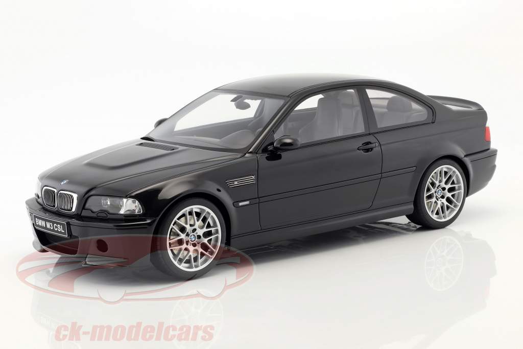 BMW E46 M3 CSL année de construction 2003 noir 1:12 OttOmobile