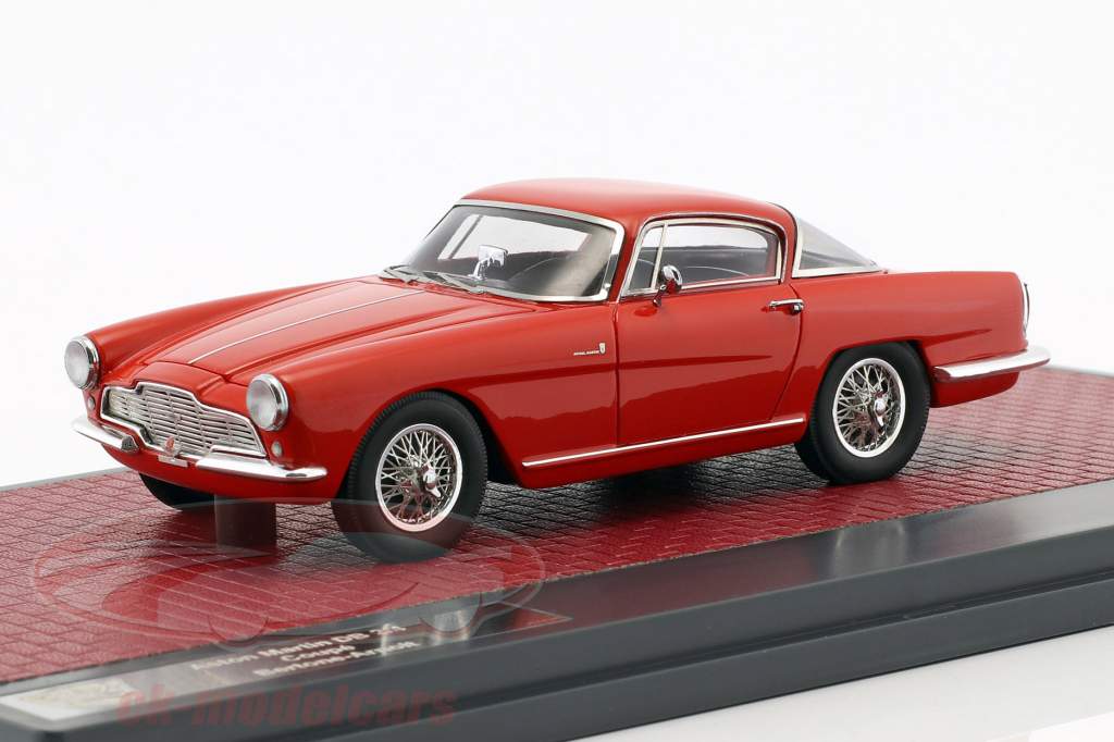 Aston Martin DB2/4 Coupe Bertone Arnolt Opførselsår 1953 rød 1:43 Matrix