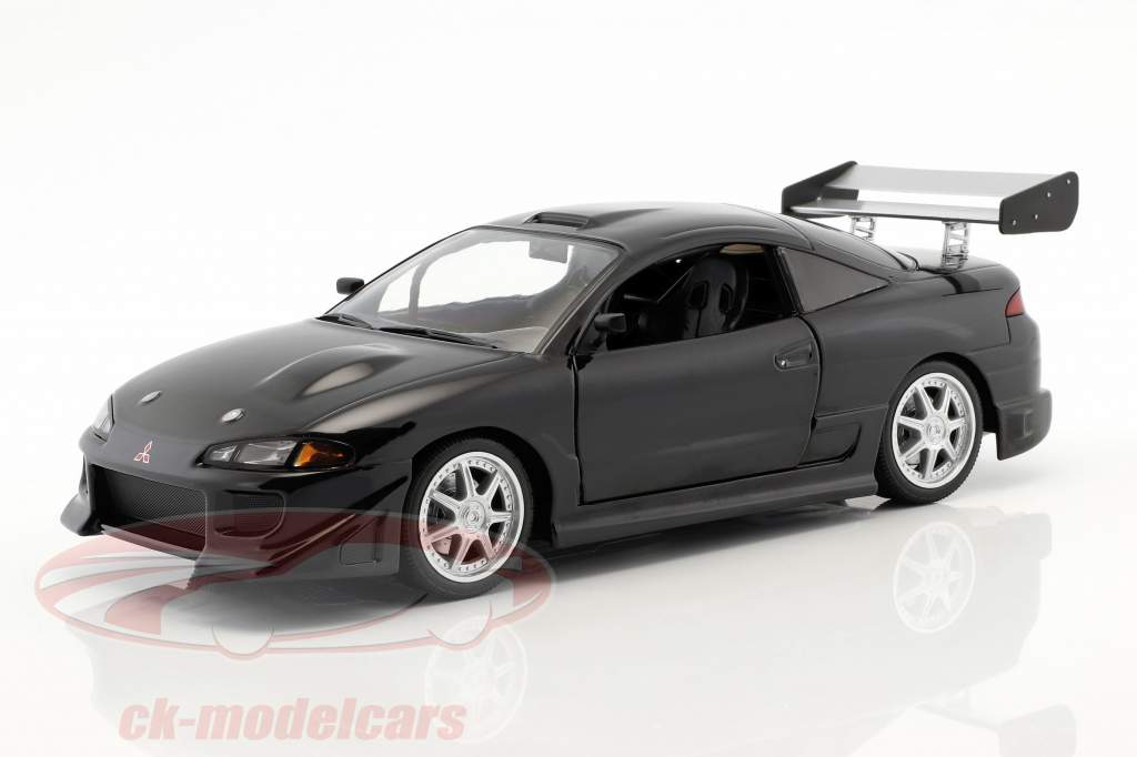 Mitsubishi Eclipse année de construction 1995 noir 1:18 Greenlight